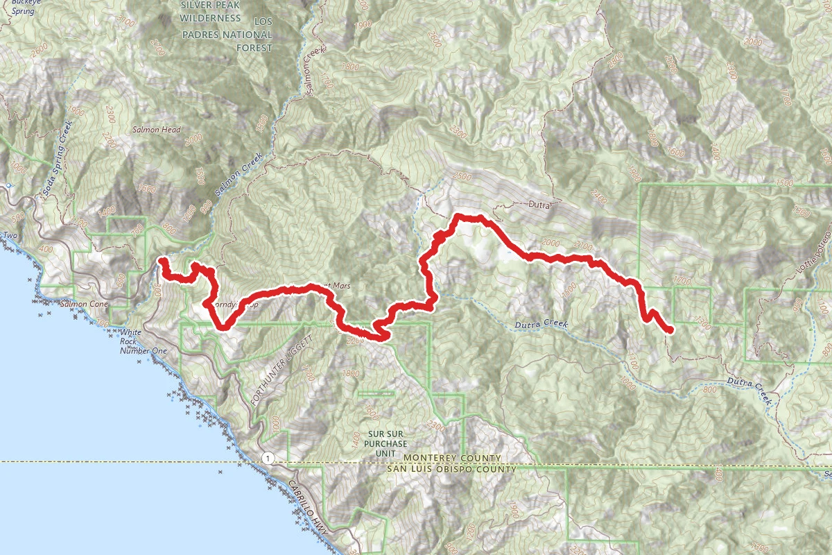 Turkey Springs Campe via Can Carpoforo Trail