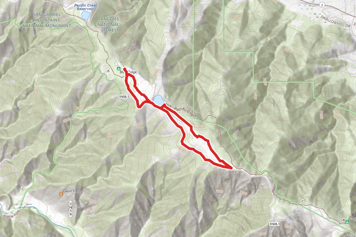 Blue Ridge Truck Trail and PCT