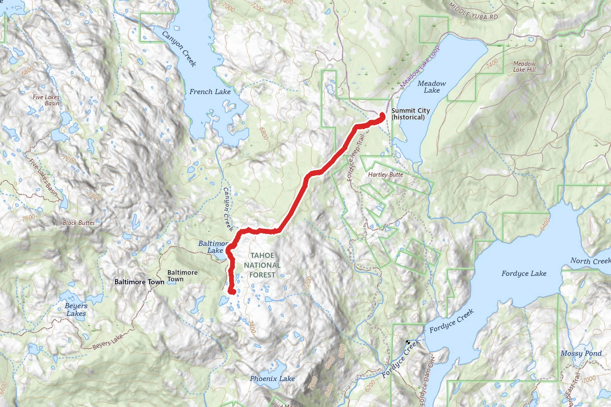 Baltimore Lake Trail