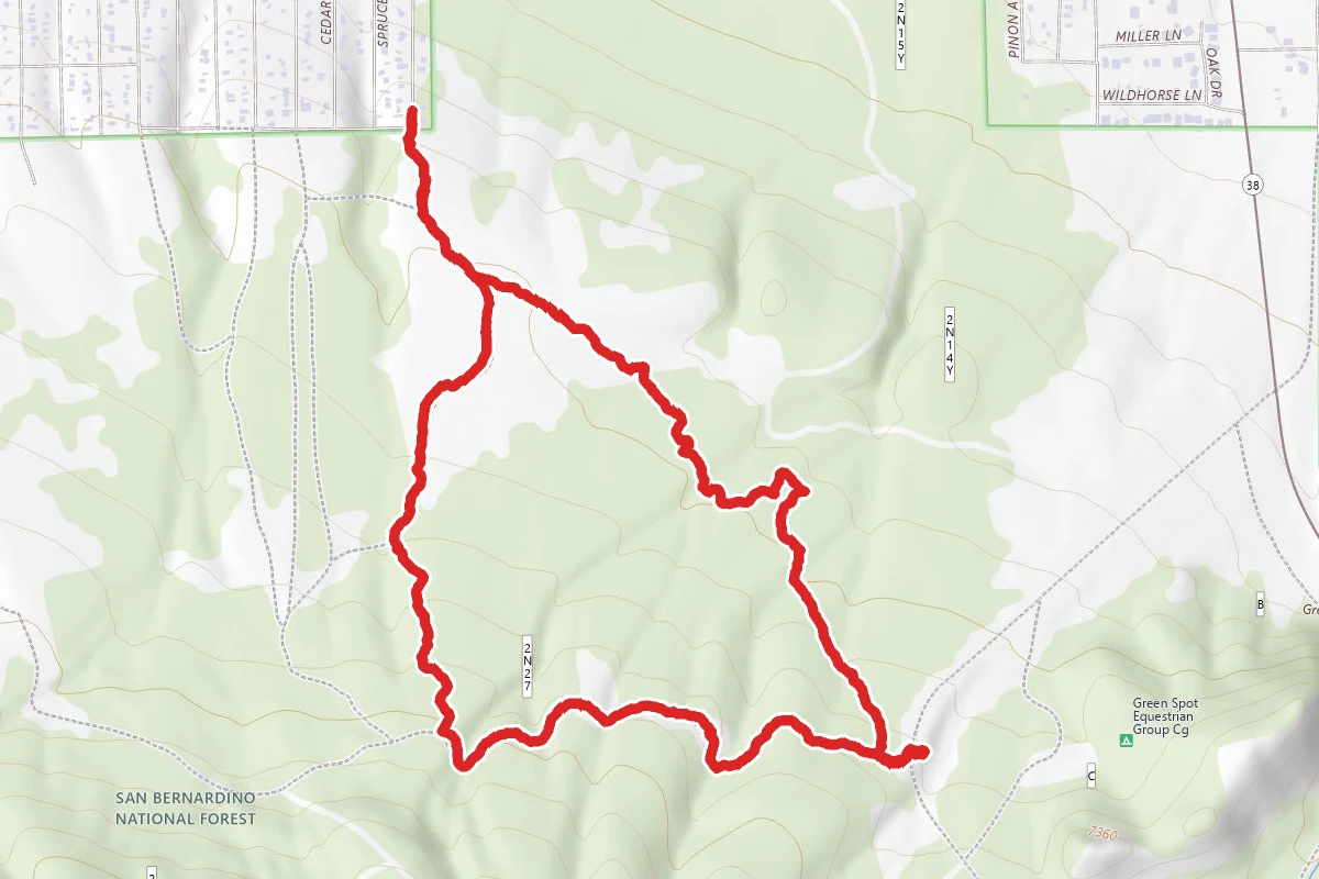 Sugarloaf to Sand Canyon Loop