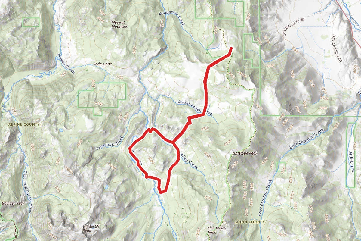 Llewellyn Falls Loop Trail