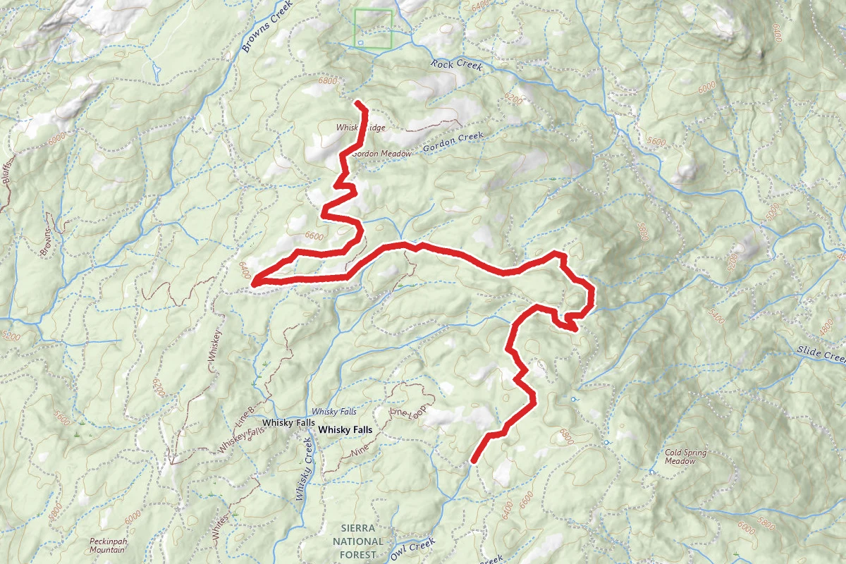 Whisky Ridge OHV Trail