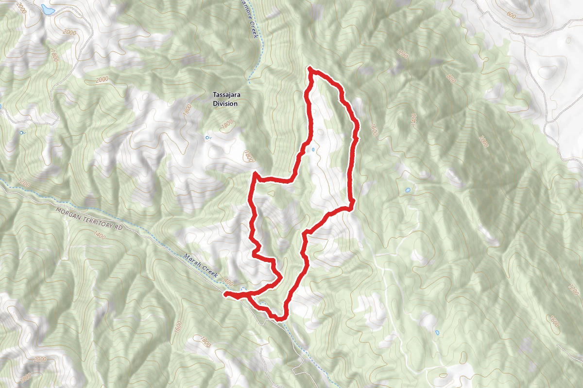 Highland Ridge, Eagle, Volvon and Stone Corral Loop