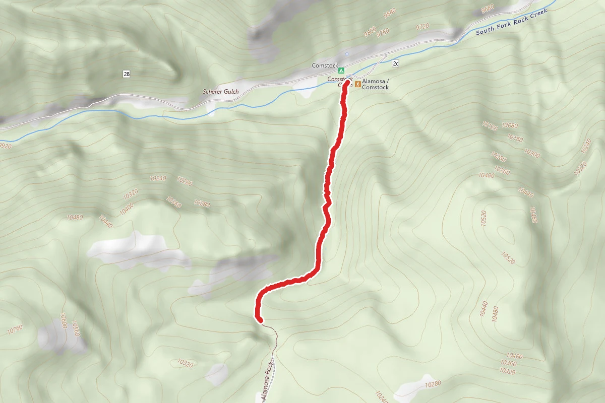 Rock Creek Upper Camp Trail