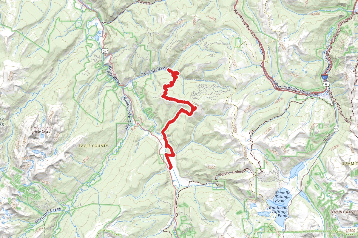 McAllister Gulch OHV Road #708