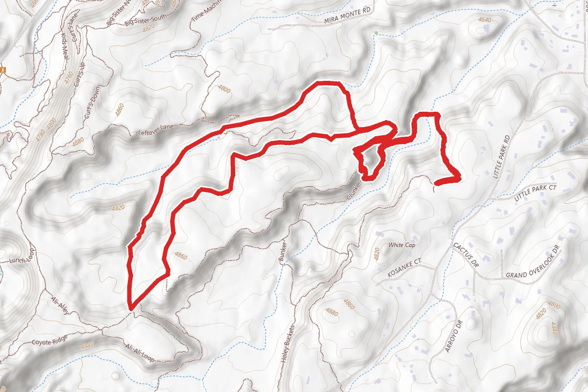 Miramonte and Miramonte Rim Loop