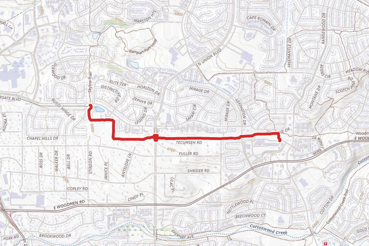 Woodmen Trail
