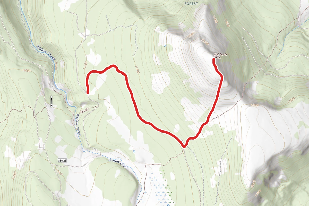 Del Norte Peak Trail
