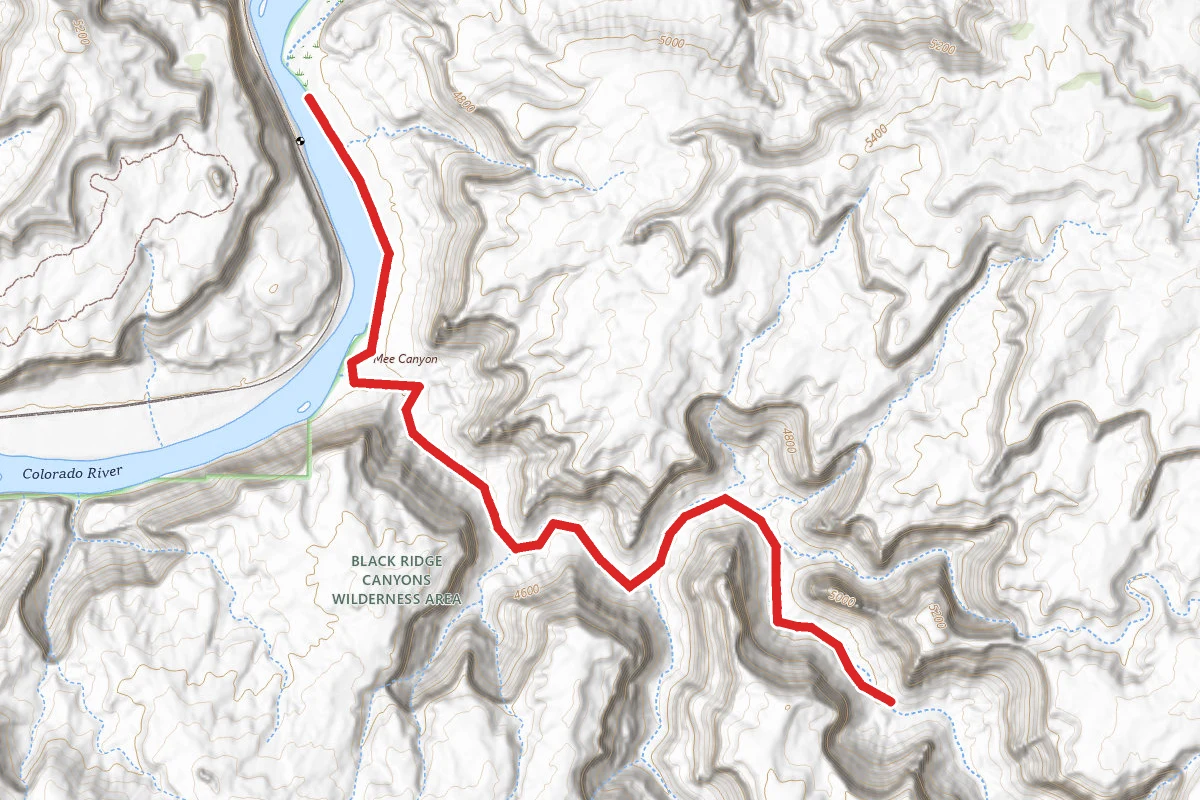 Ruby Canyon Geology Trail