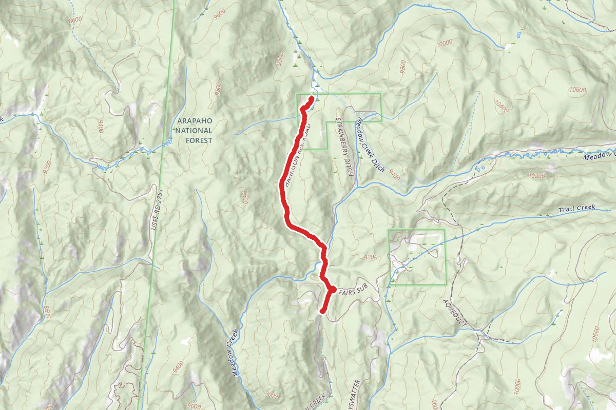 Strawberry Trail to High Lonesome Hut