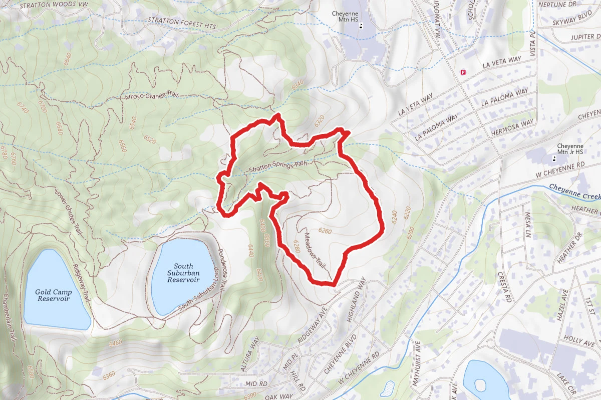 Ponderosa to Wildflower Path Loop