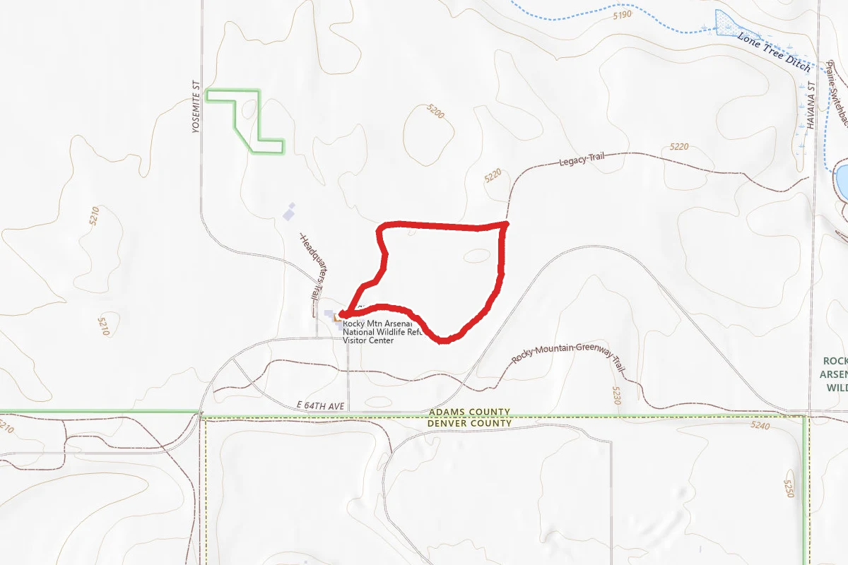 Discovery and Legacy Trail Loop