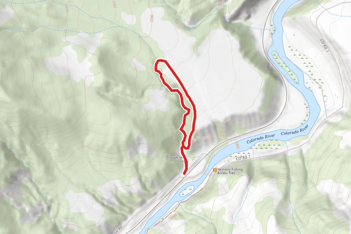 Trough OHV Trail