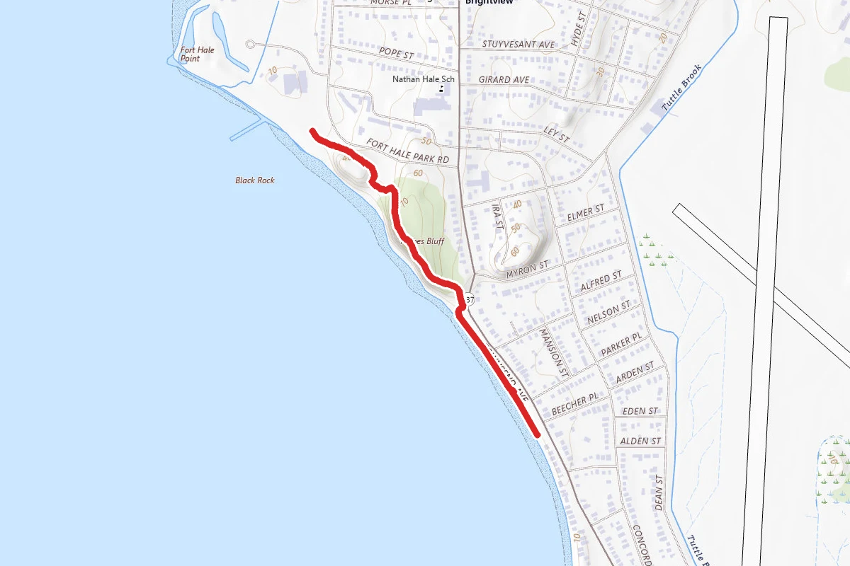 Forbes Bluff and Pardee Seawall Walk