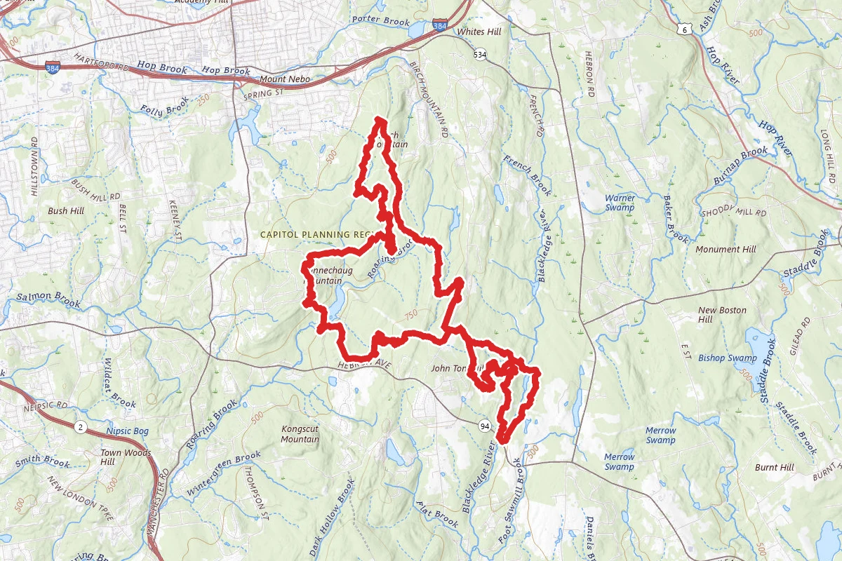 Blackledge to Case Mountain