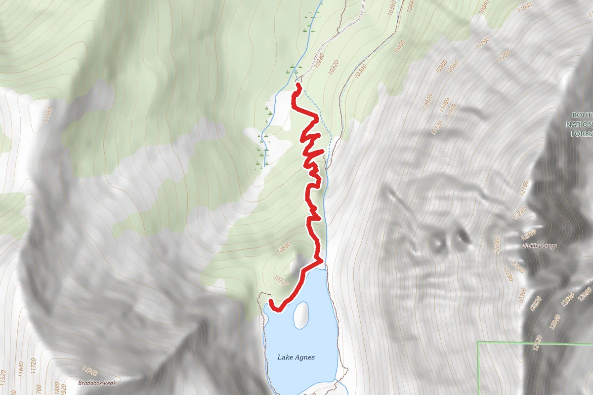 Lake Agnes Trail