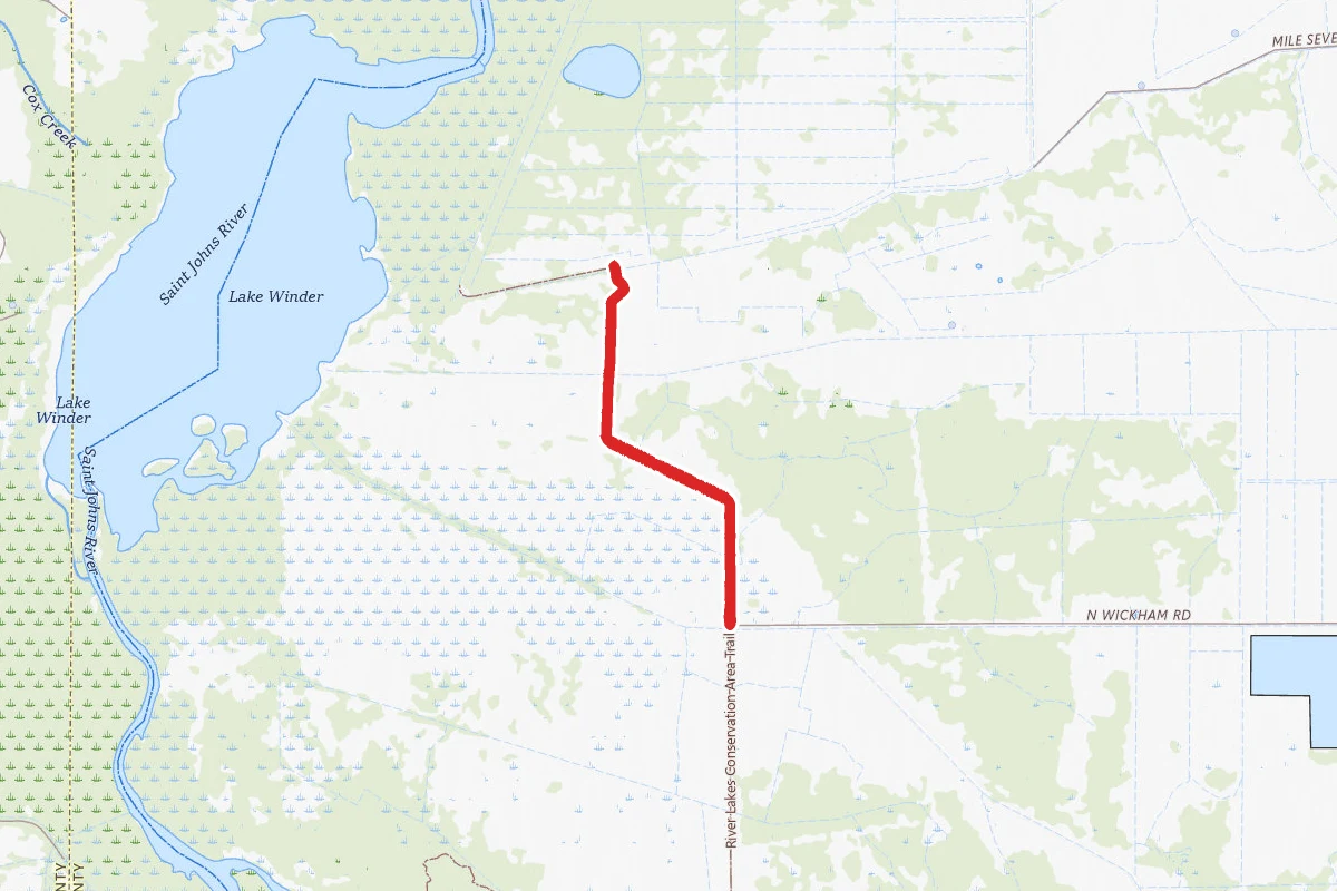 River Lakes Conservation White Blazes Trail