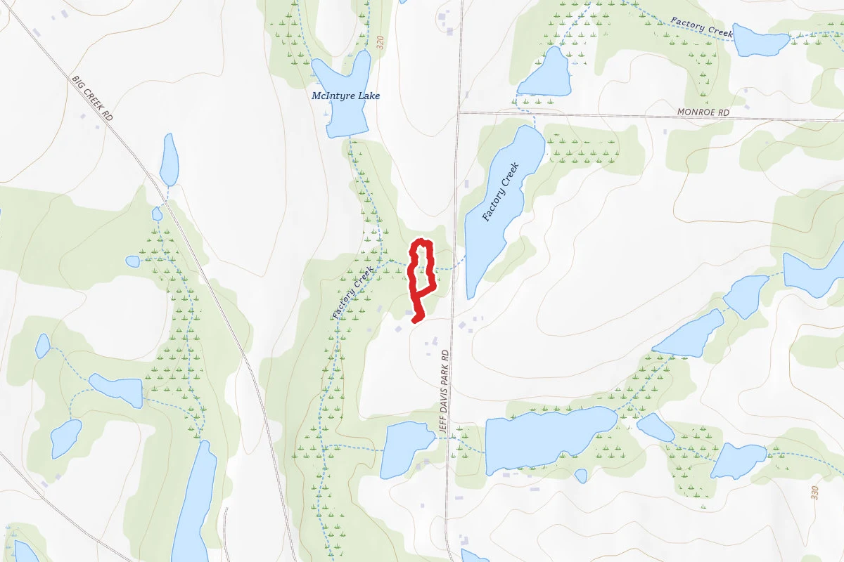 Jefferson Davis Natural Trail