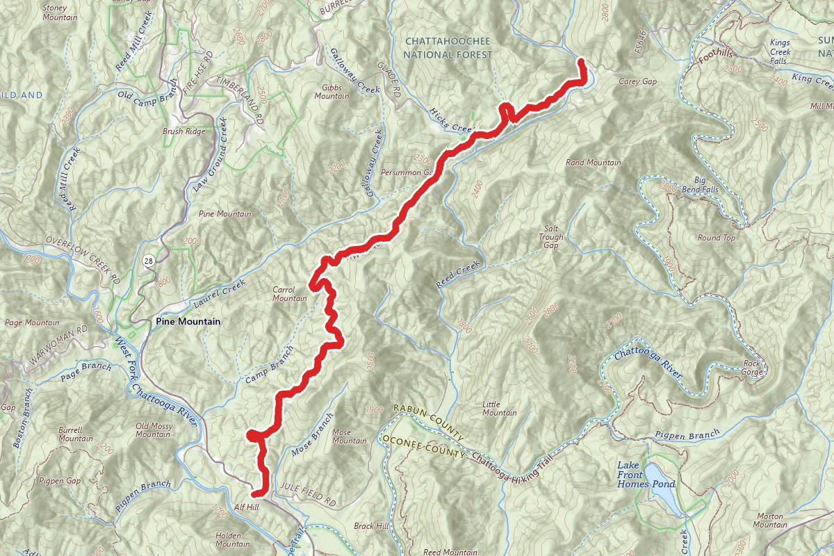 Burrells Ford Trail
