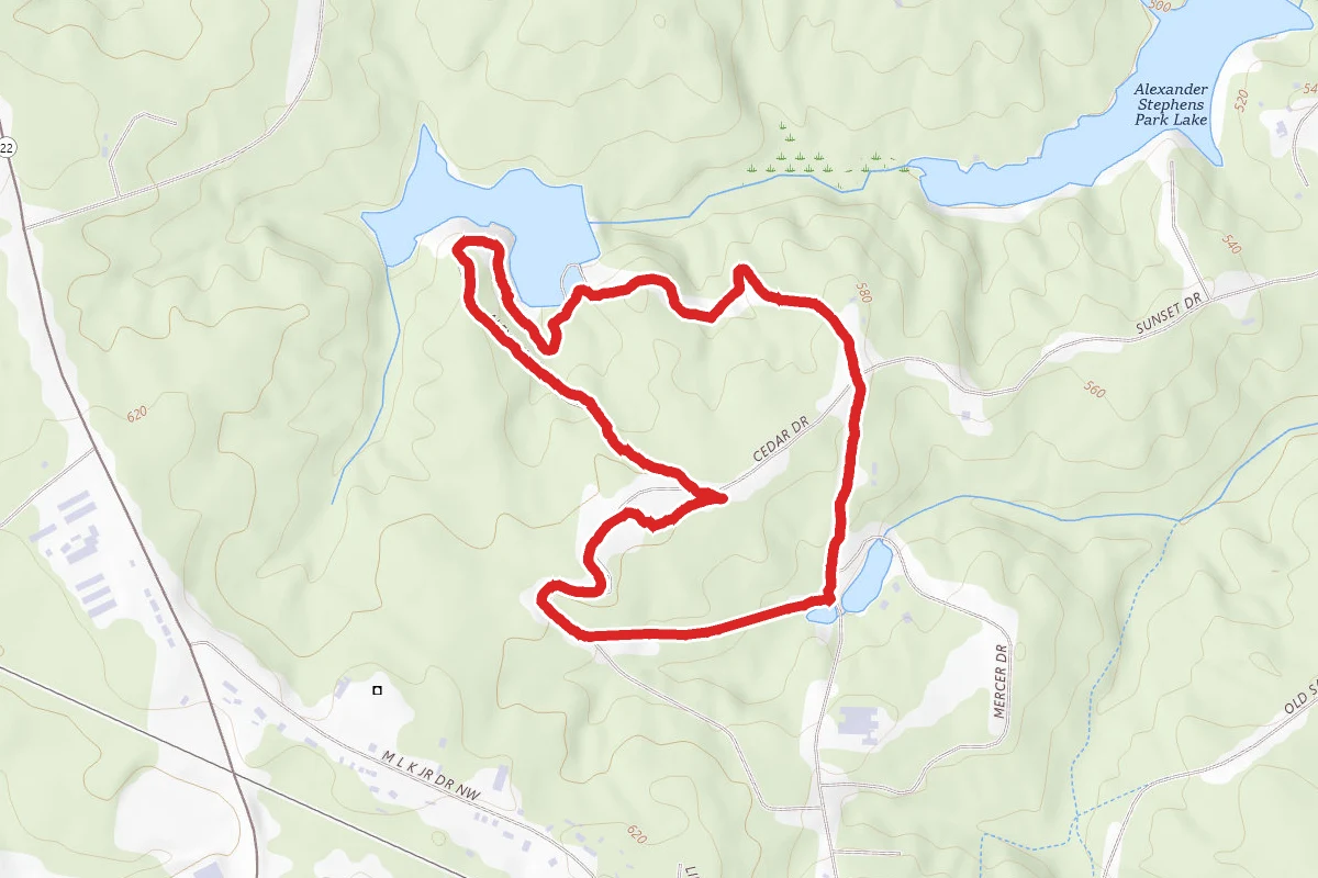 Lake Buncombe Nature Trail