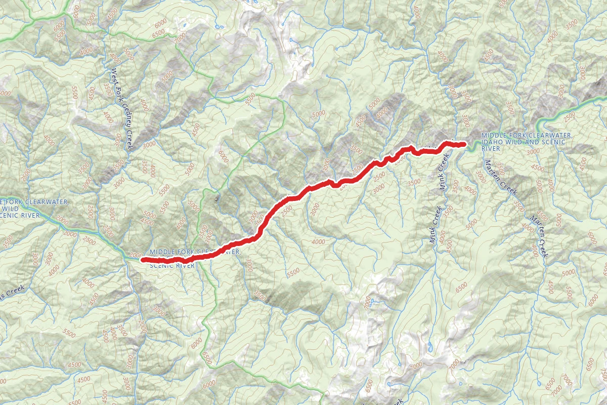 Lower Selway River