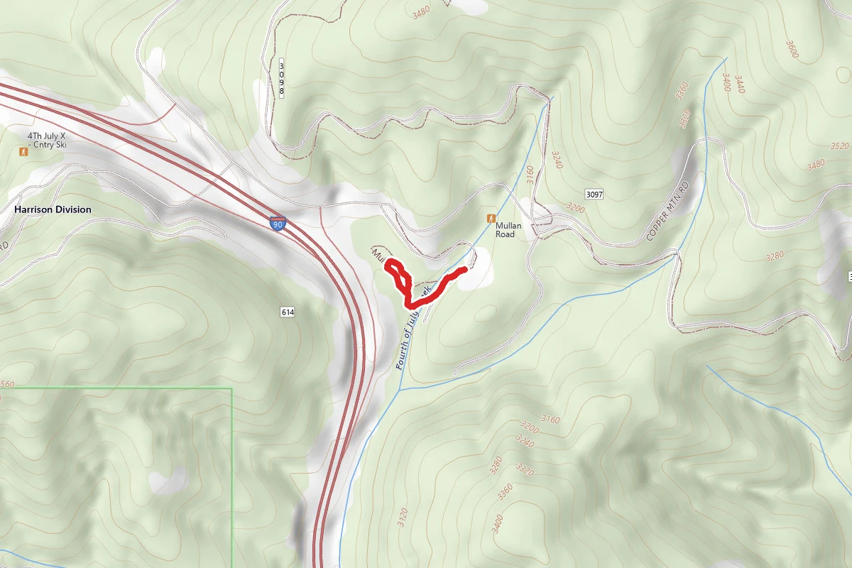 Mullan Military Road Interpretive Trail