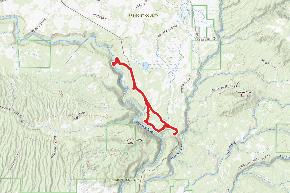 Bear Gulch to Upper Mesa Falls