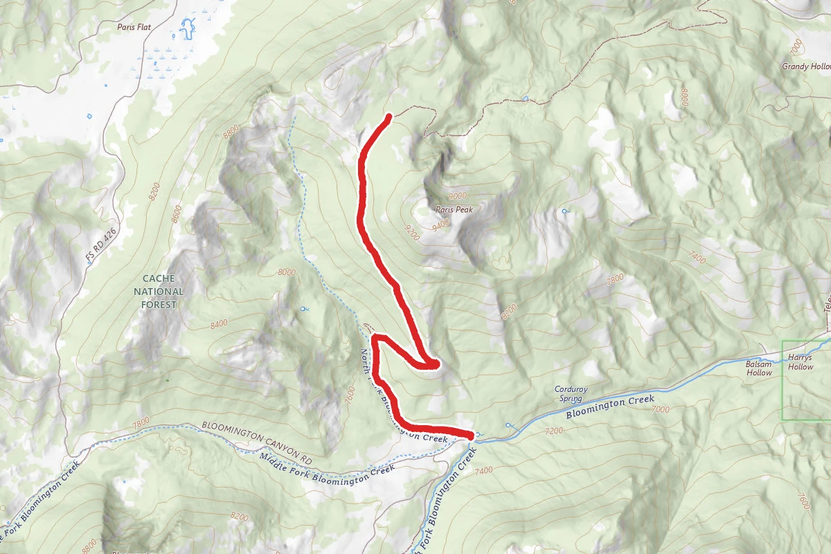 Paris Peaks Trail