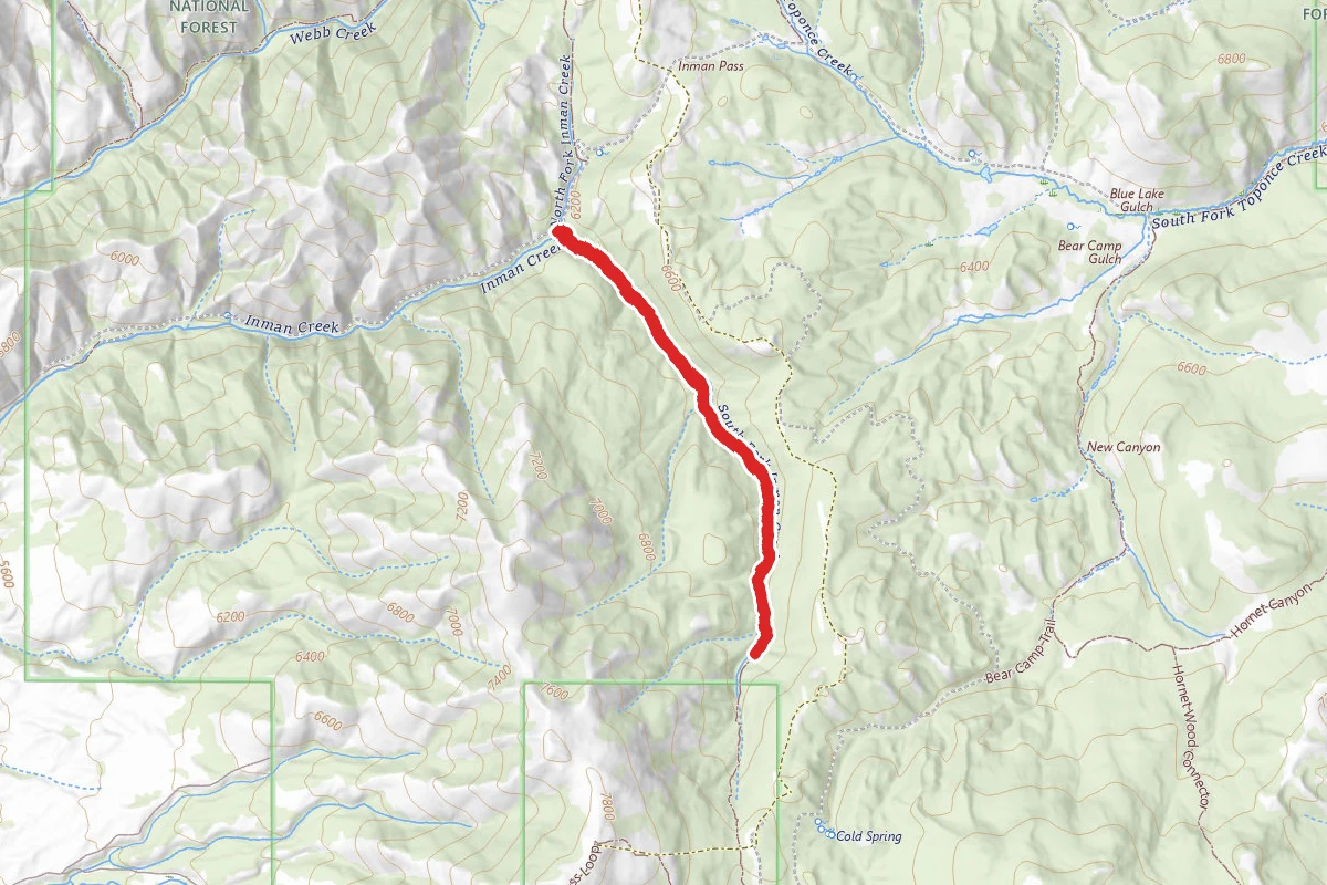 South Fork Inman Trail