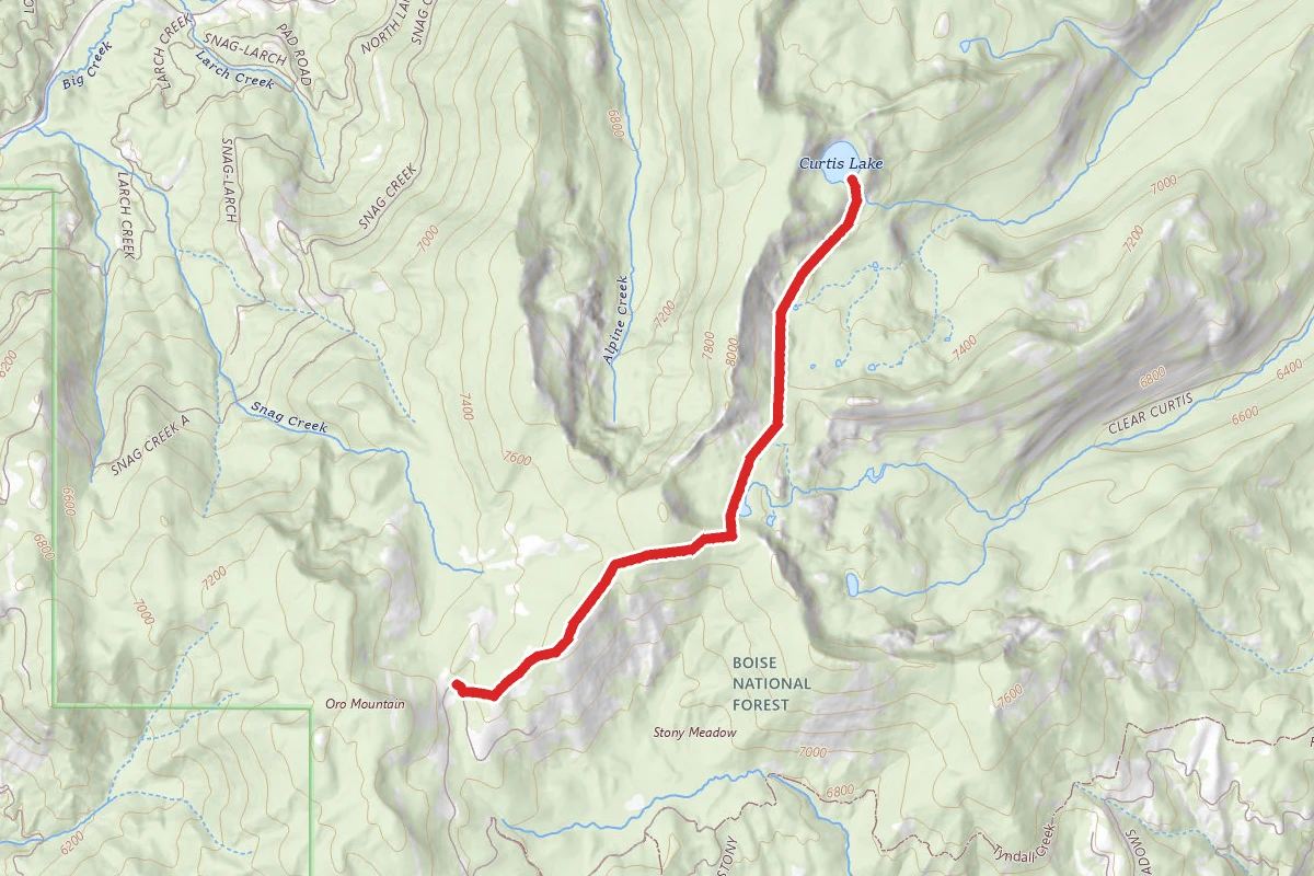 Curtis Lake Trail