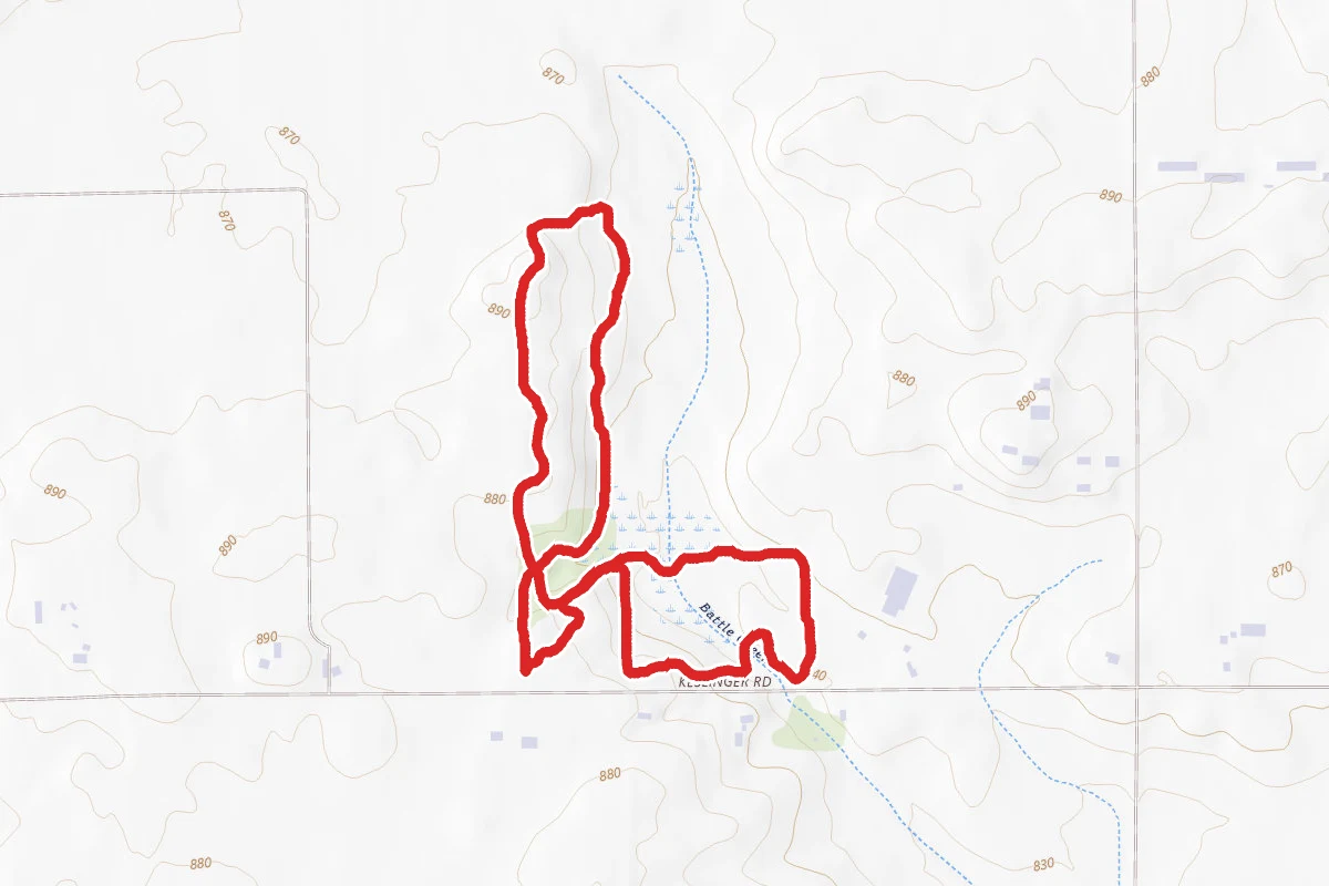 Merritt Prairie Forest Preserve Loop