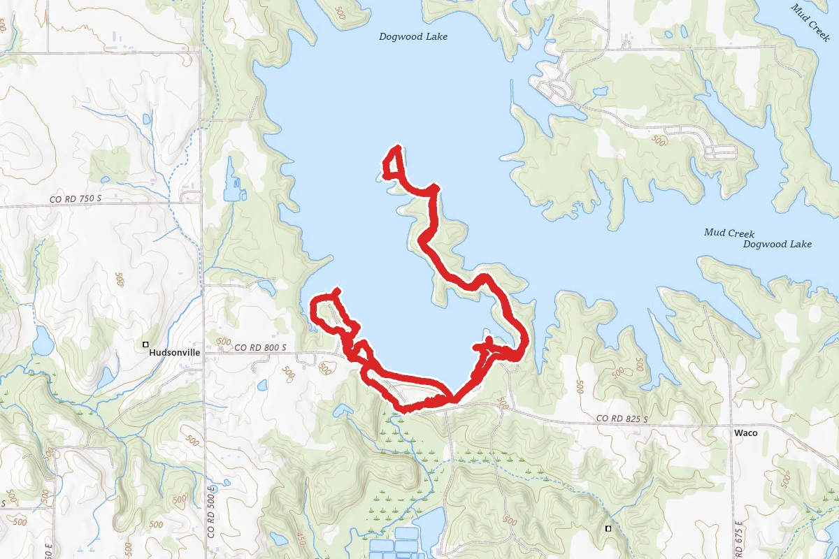 Southern Dogwood Lake Trail
