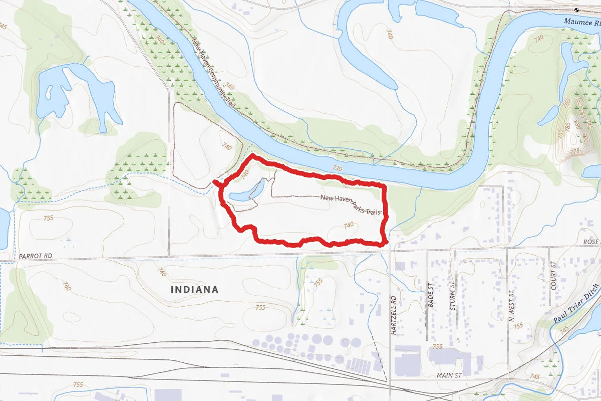 Deetz Nature Preserve East Outside Loop