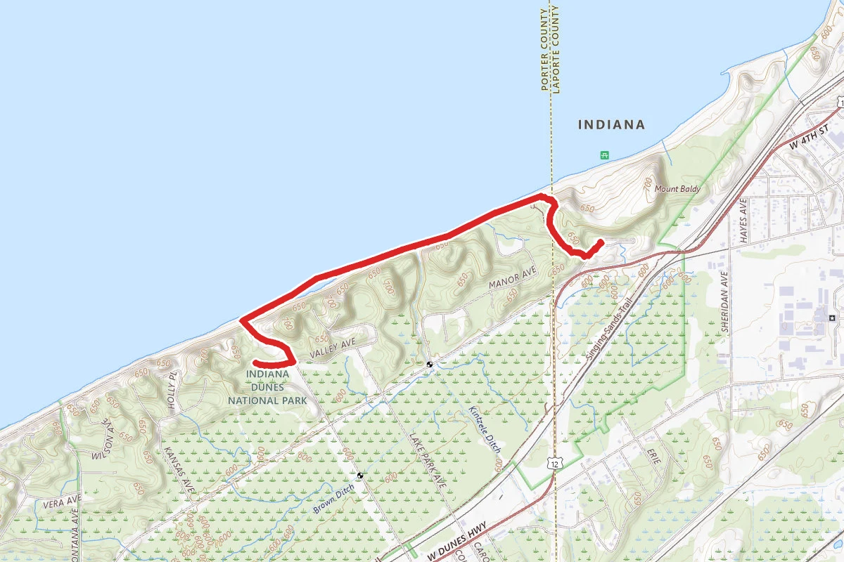 Central Avenue Beach Trail