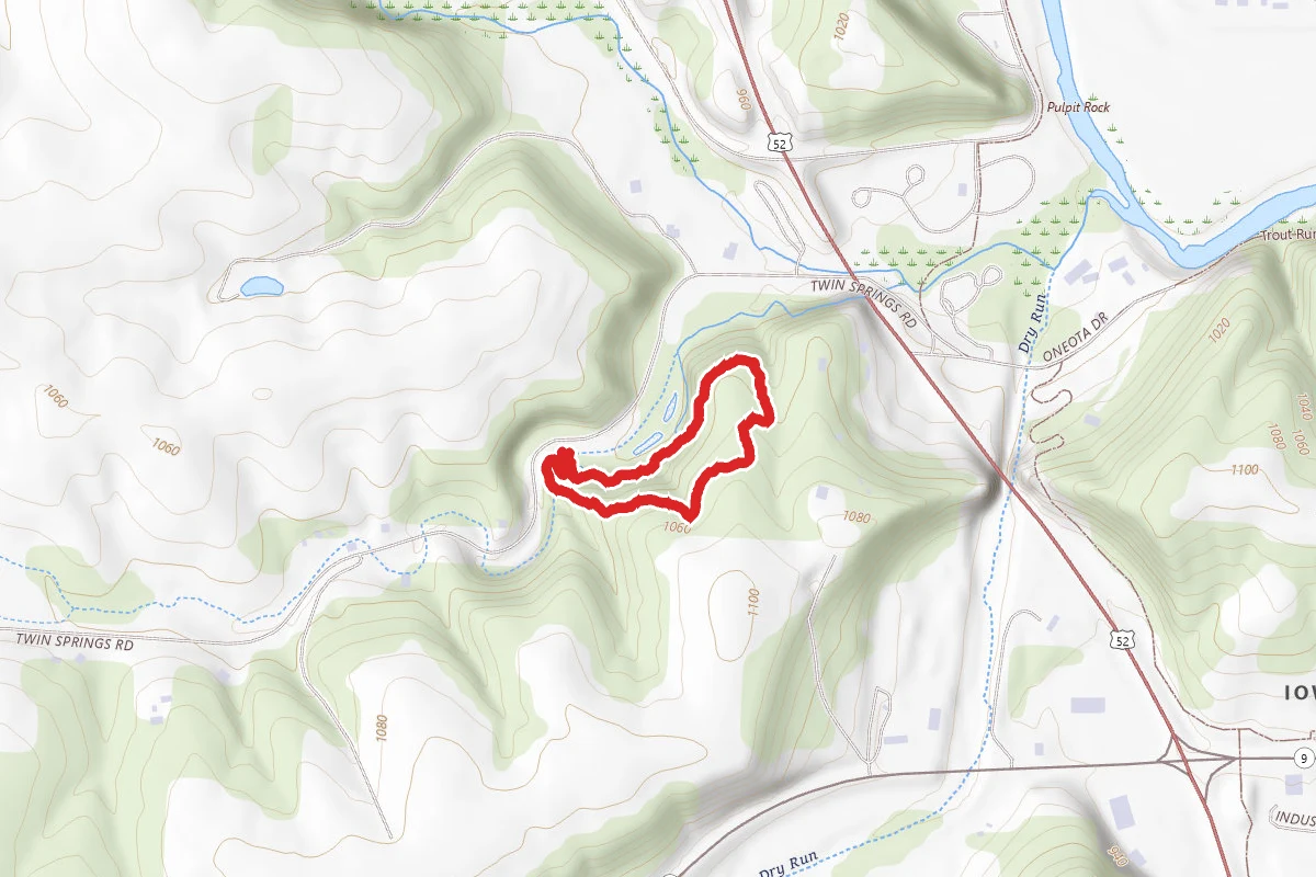 Twin Springs Headwaters Loop Trail