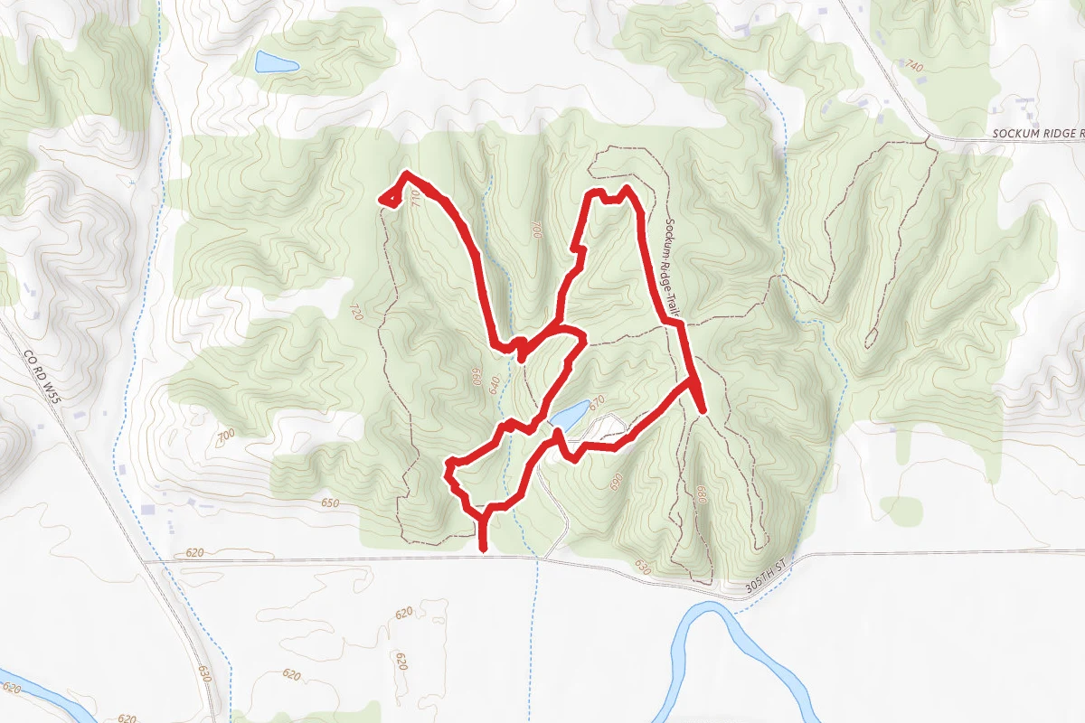 Sockum Ridge Park Trails