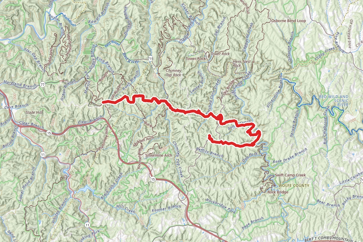 Rough Trail to Wildcat Trail