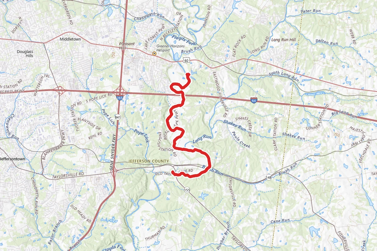 Floyds Fork Kayaking