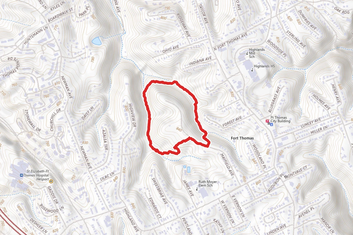 Highland Hills Park Loop