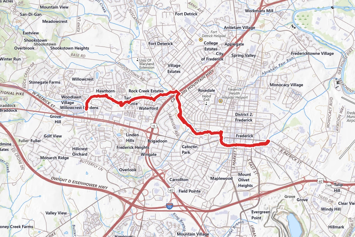 Frederick City Bike Trail