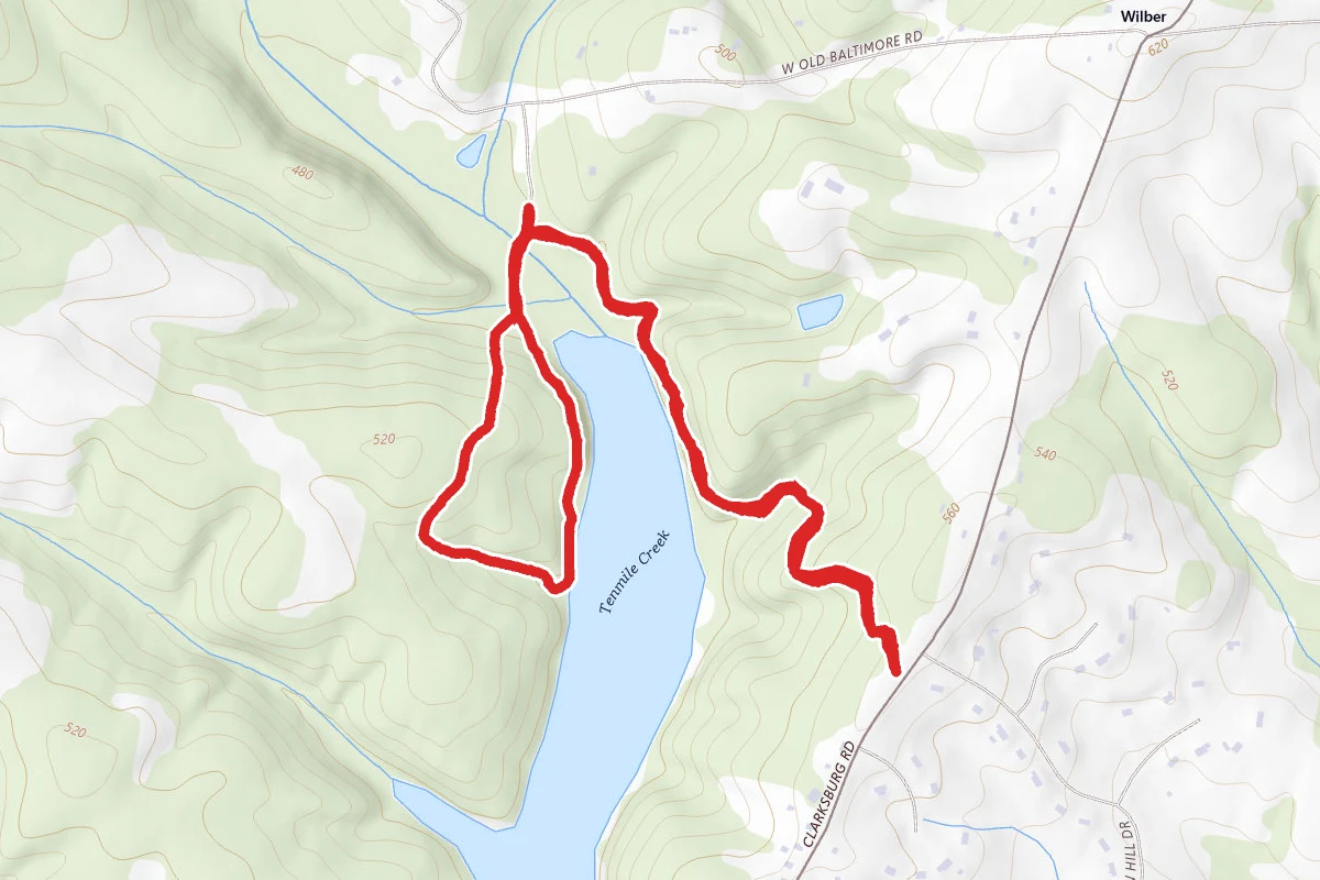 Cool Springs Run and Turkey Hill Loop