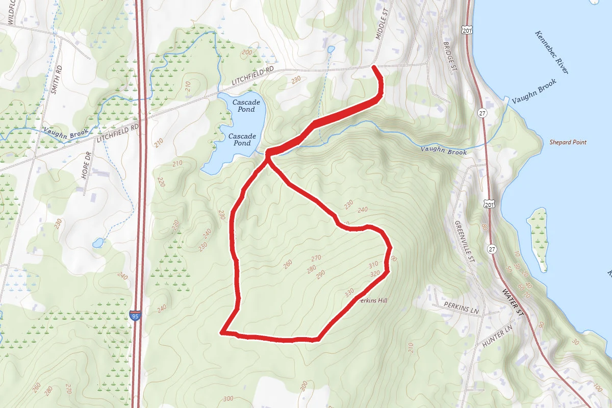 Corniche Trail, Heifer Field Loop Trail