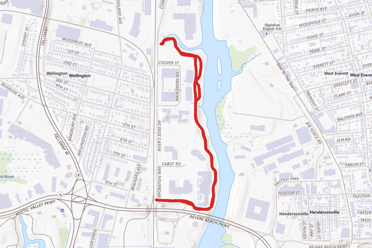 Malden River Edge Trail