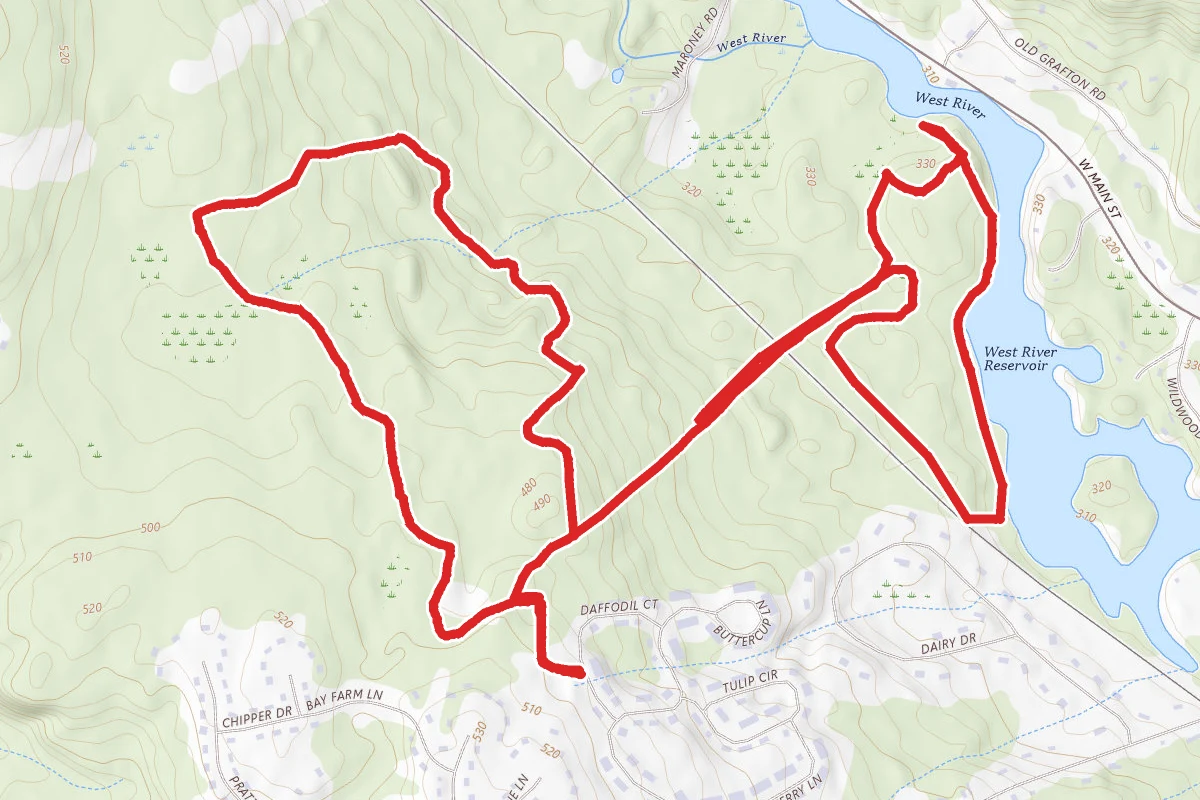 Keith Forest and West River Reservoir Loop