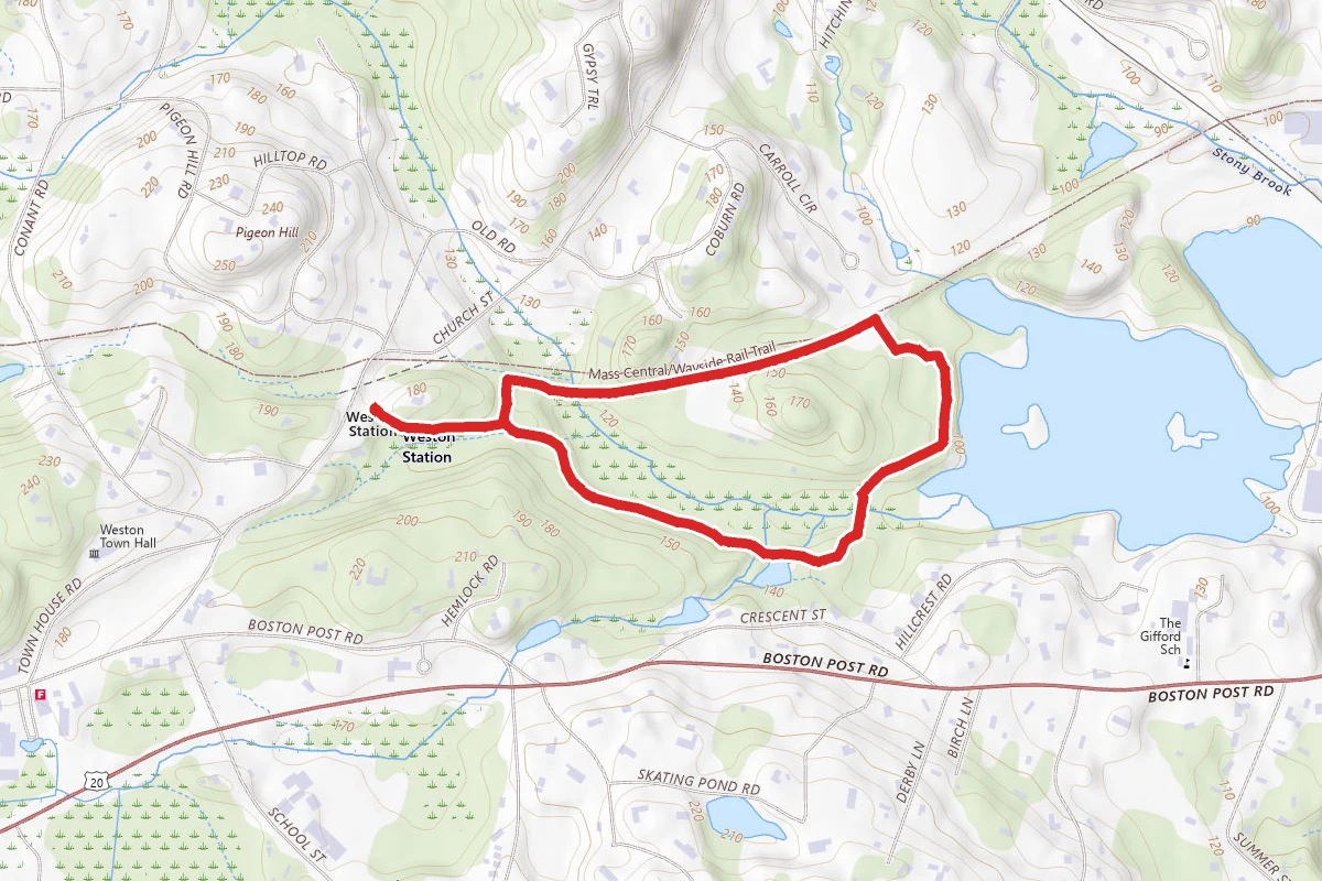 Weston Station Pond Loop