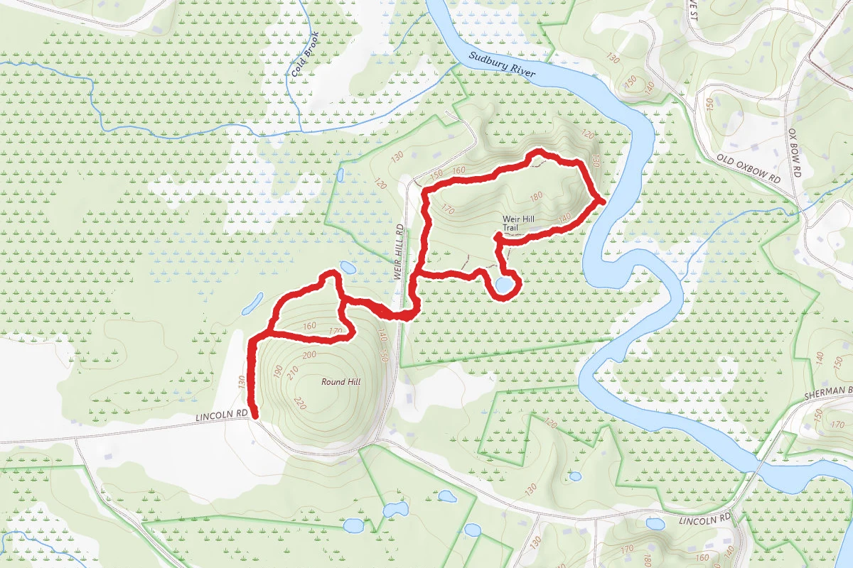 Round Hill and Great Meadows Loop