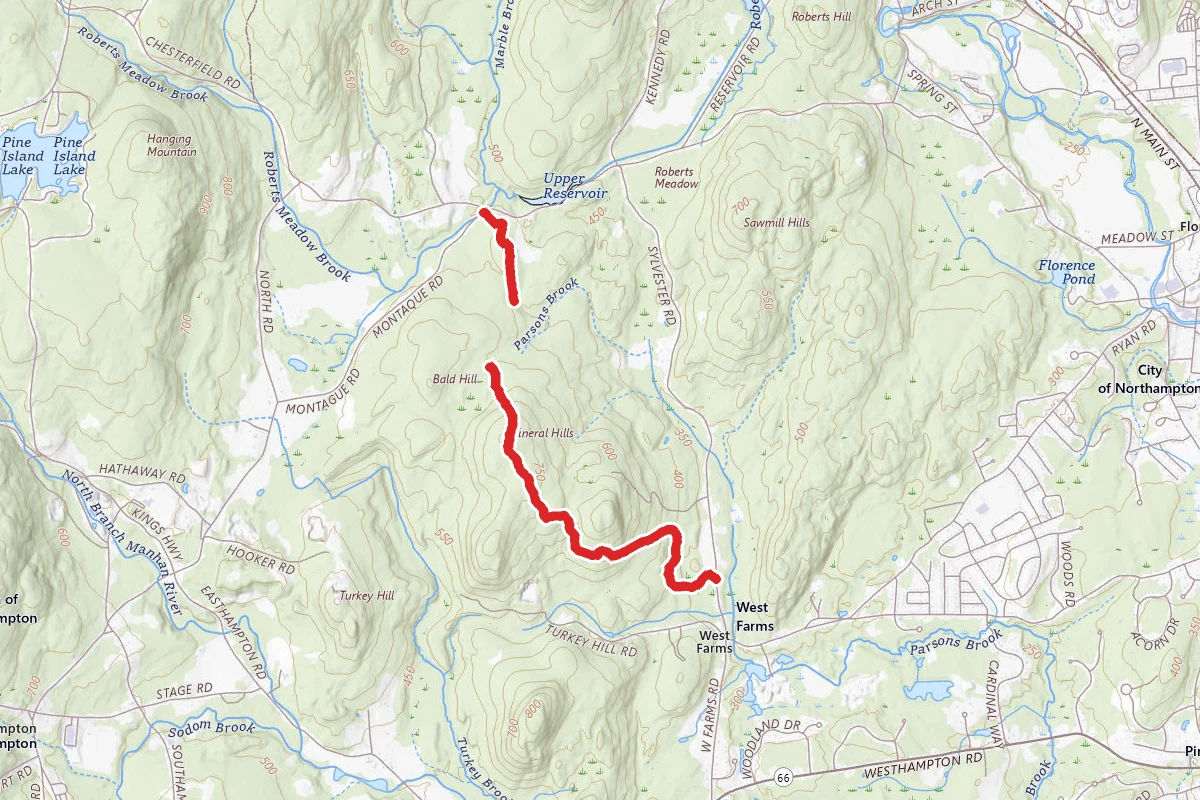 Summit, Ravine and Oogamak Trail