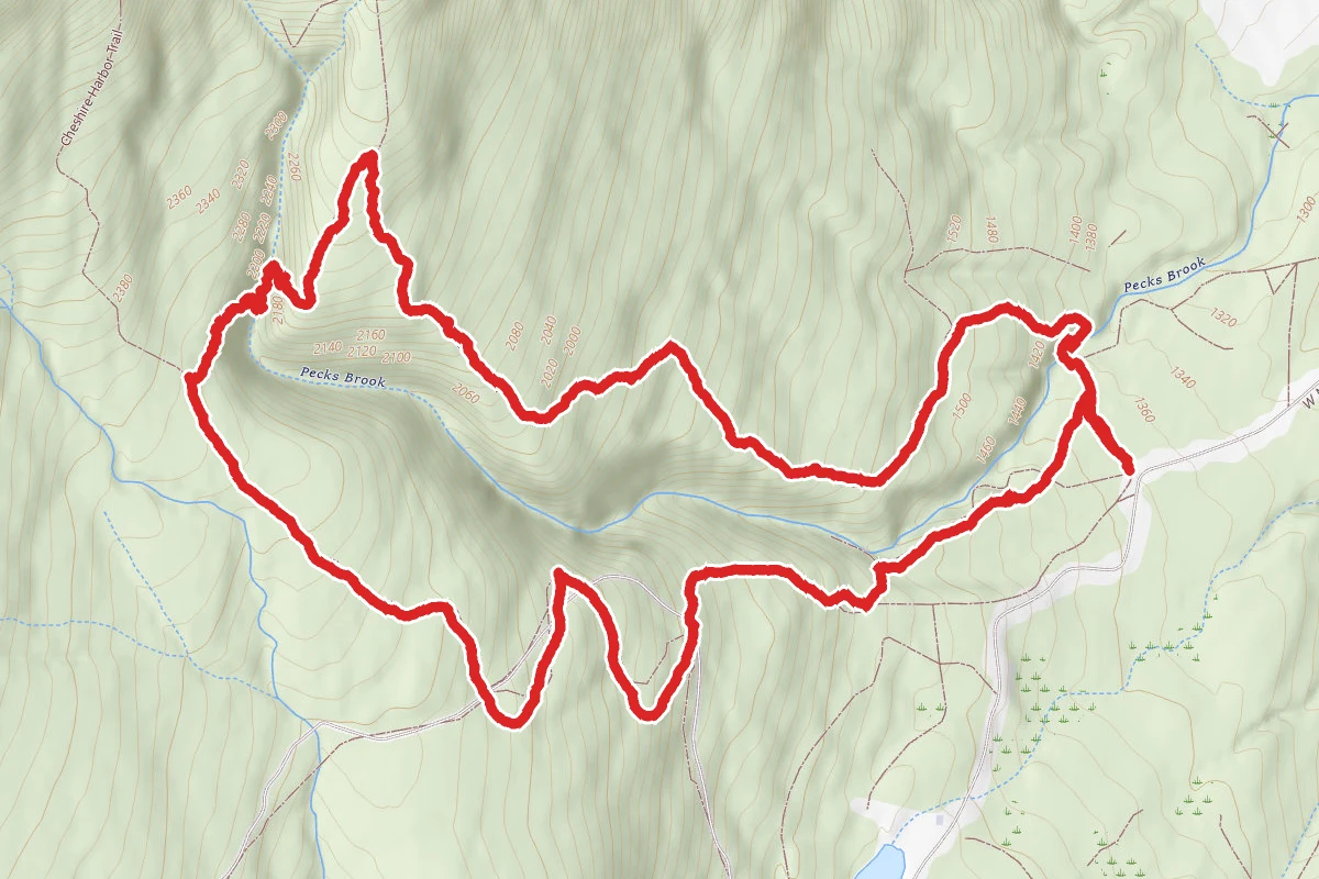 Gould and Chesire Harbor Trail Loop