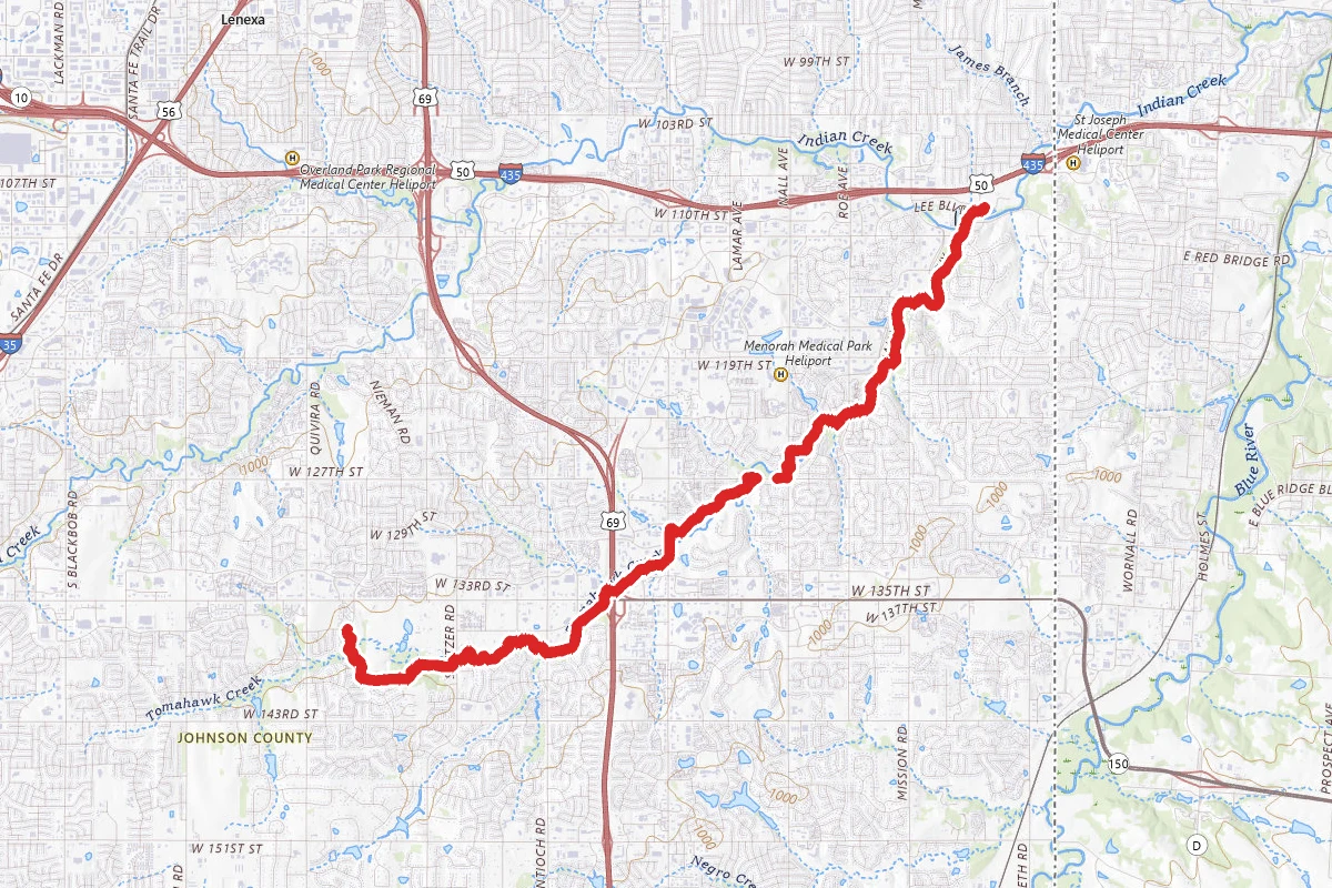 Tomahawk Creek Trail