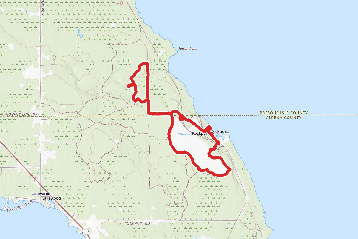 Rockport State Park Sinkhole Loop